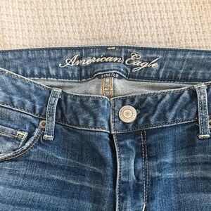 American Eagle Outfitters Men's Classic Blue Straight Jeans